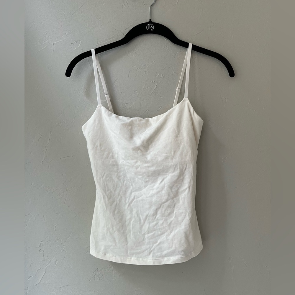 SKIMS COTTON JERSEY CAMI TOP IN MARBLE M